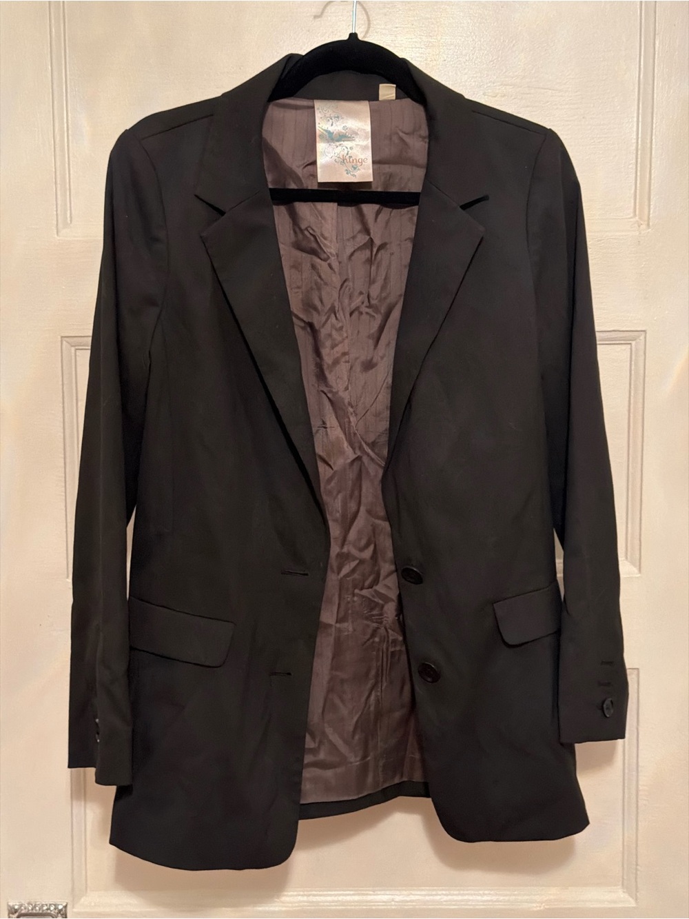 Classic Black Womens Blazer